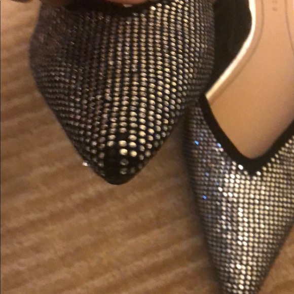 Zara mules missing few stone on top NWT